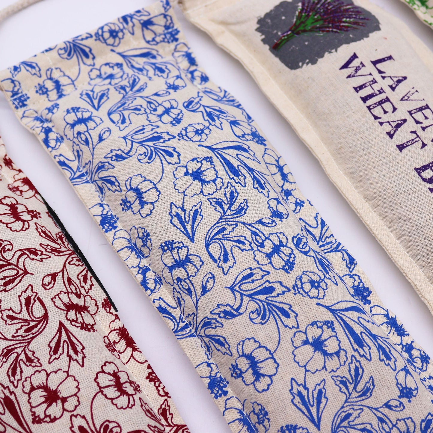 Natural Cotton Wheat Bag – Blue | Reusable Heat Pack for Comfort & Relaxation