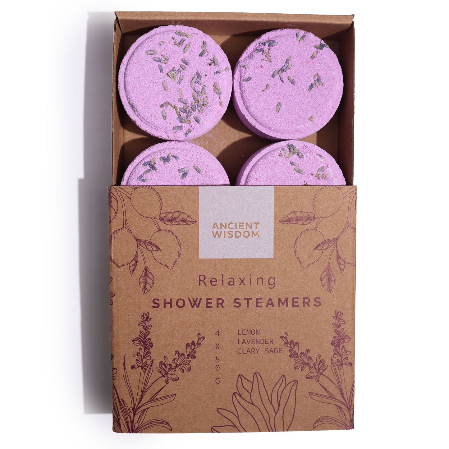 Zen Shower Steamers Gift Set (Relaxing) | 4-Pack- Therapy Wellness Gift Set