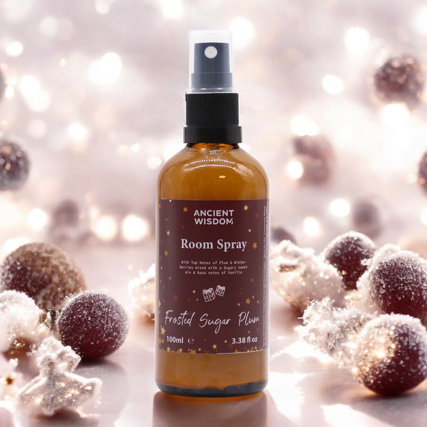 Frosted Sugar Plum Room &amp; Pillow Spray – 100ml