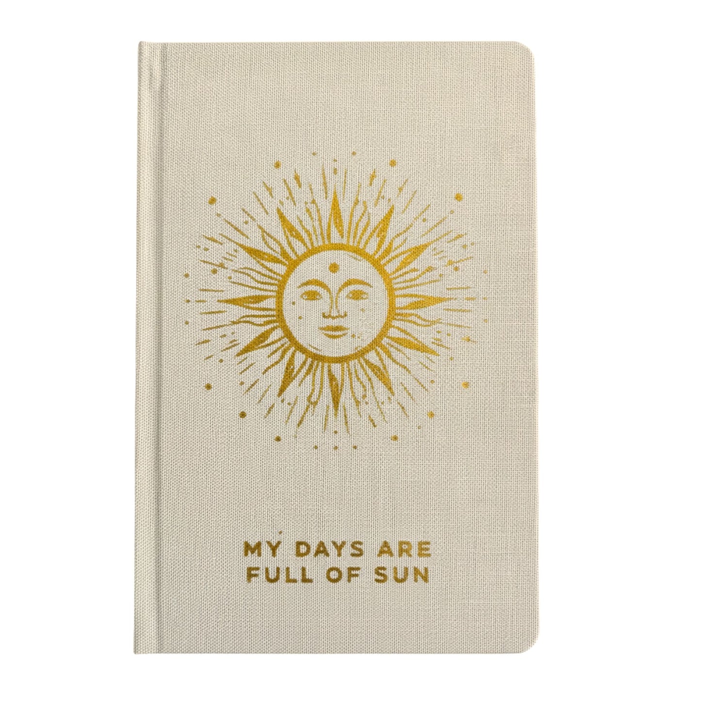 Ivory Gratitude Journal – My Days Are Full of Sun (120 Pages)