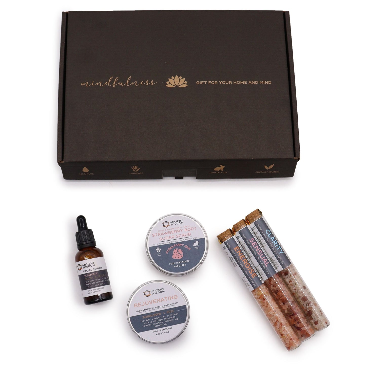 Serenity Essential Self-Care Kit | Luxury Pamper Gift for Relaxation & Wellbeing