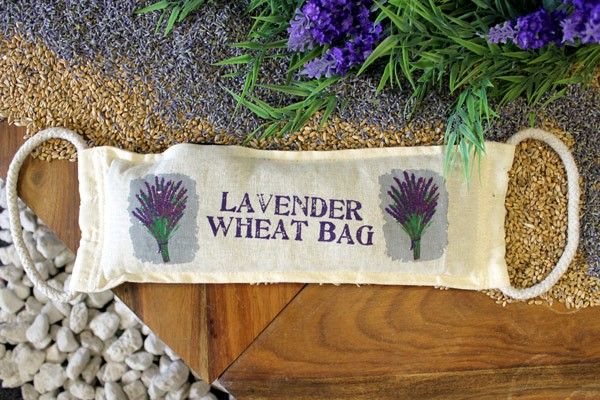 Natural Cotton Wheat Bag – Lavender | Reusable Heat Pack for Comfort & Relaxation