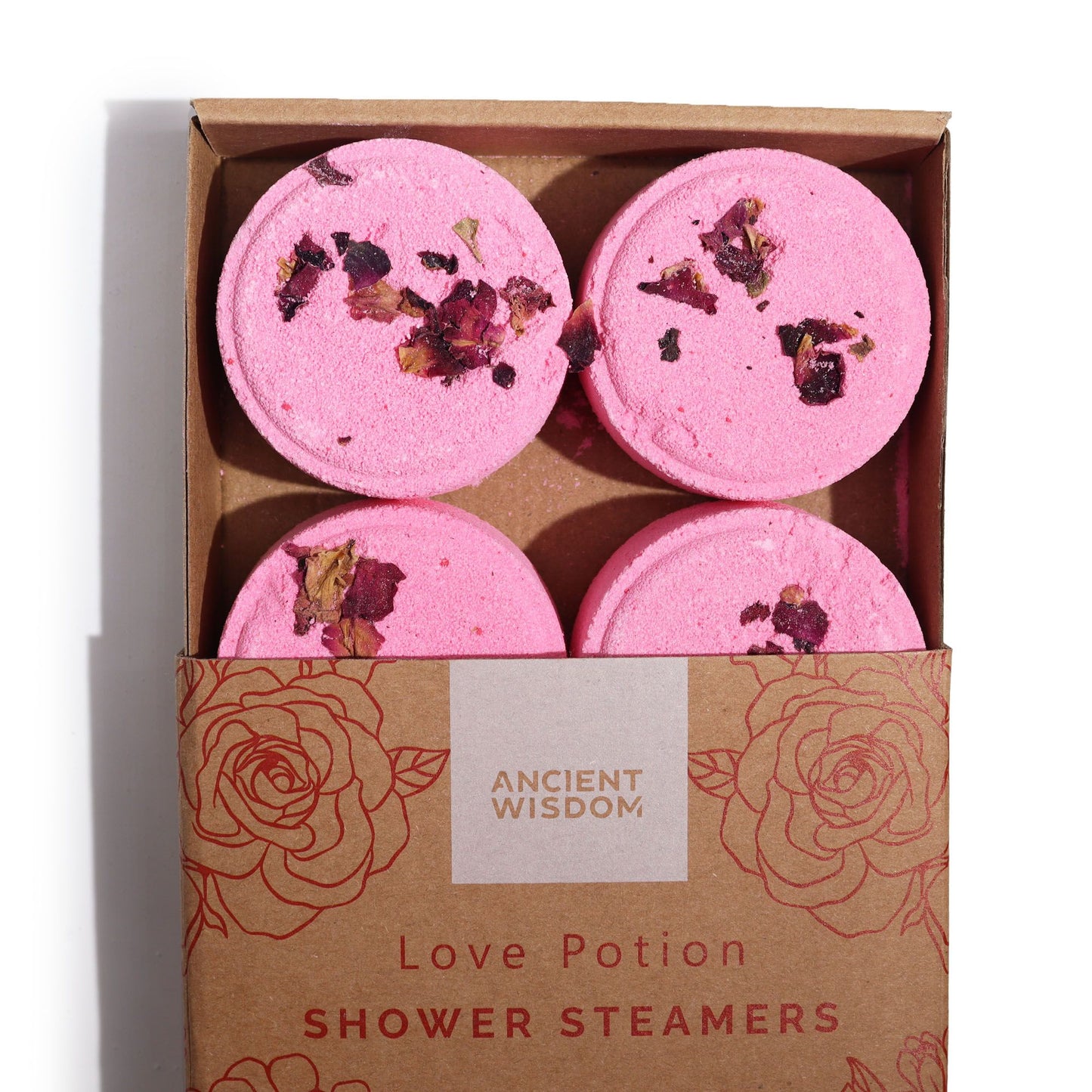 Zen Shower Steamers Gift Set (Love Potion) | 4-Pack