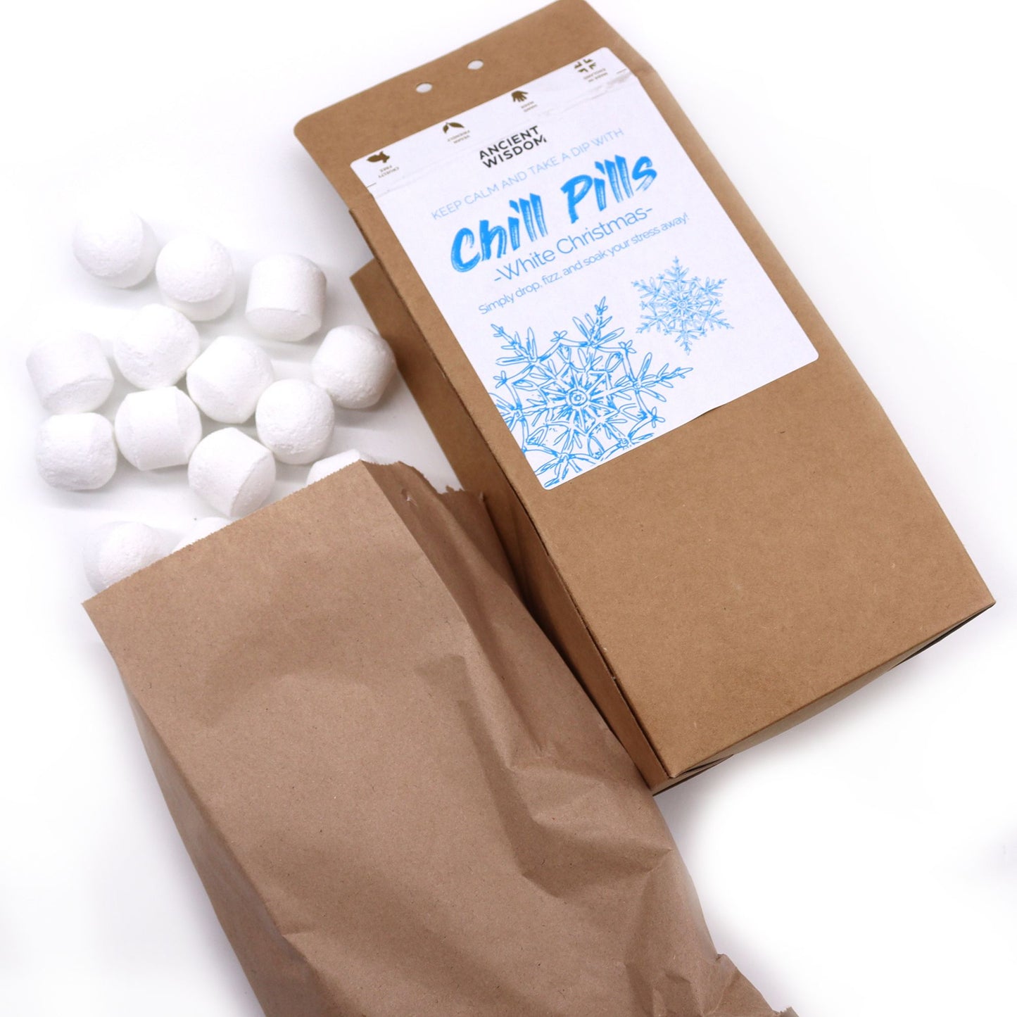 Chill Pills Gift Pack 350g – White Christma