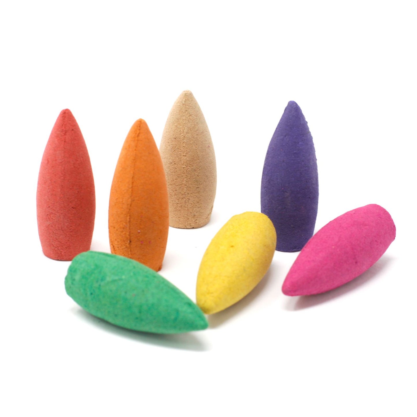 Long Backflow Incense Cones – Assorted Fragrances | 30-Minute Burn Time