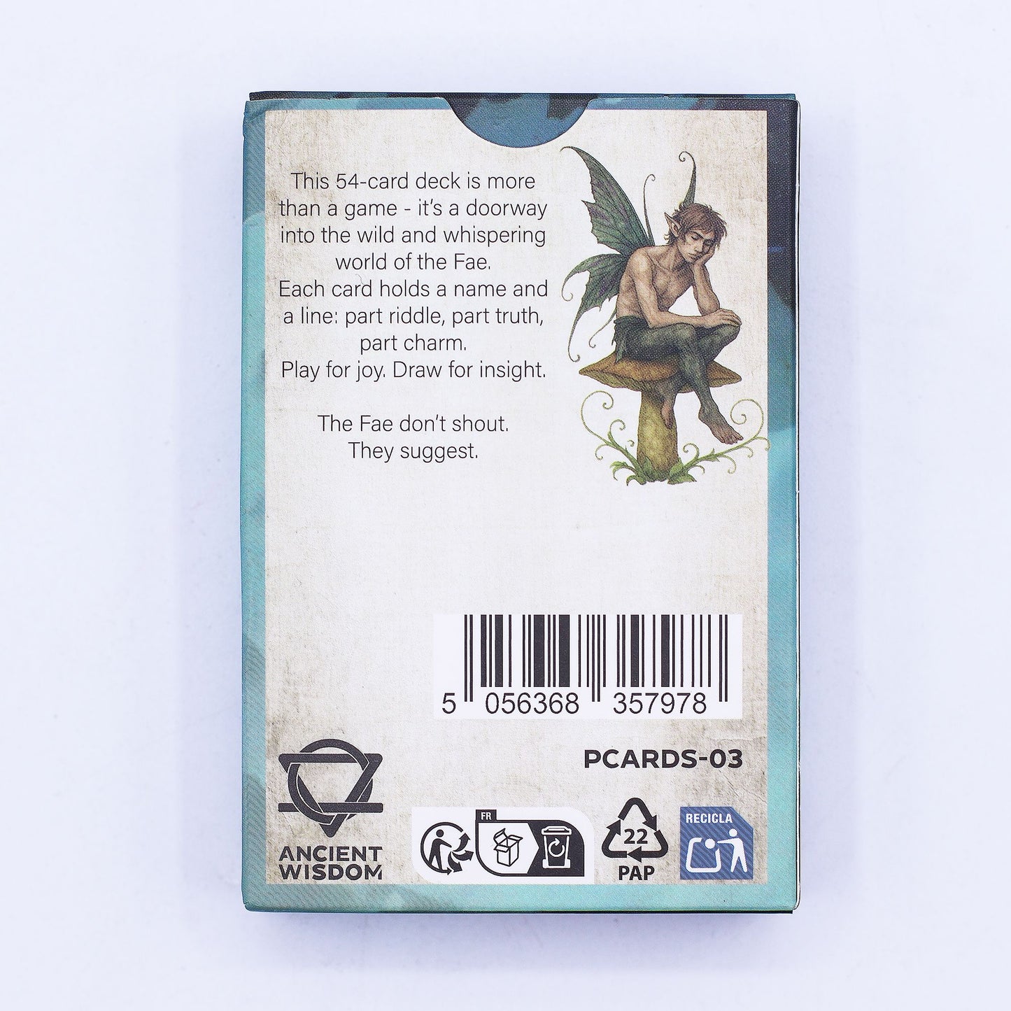 Fae Realm Playing & Oracle Cards | Fairy Inspired Oracle & Playing Dec