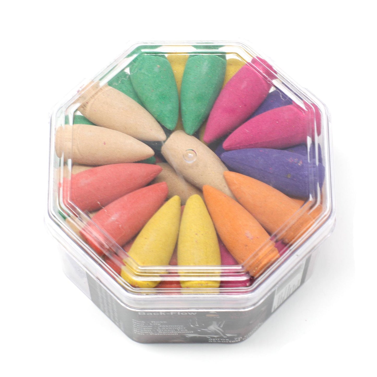 Long Backflow Incense Cones – Assorted Fragrances | 30-Minute Burn Time