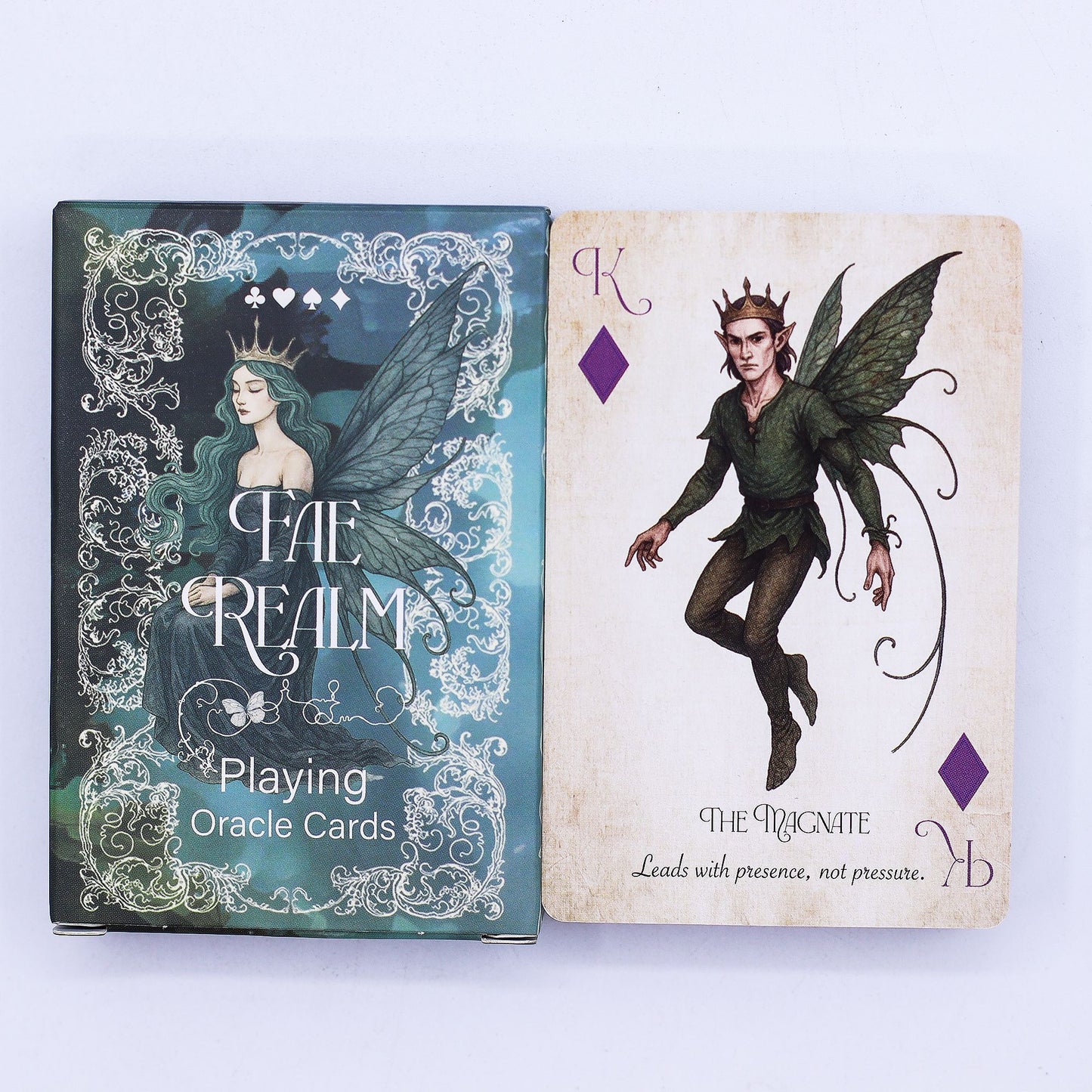 Fae Realm Playing & Oracle Cards | Fairy Inspired Oracle & Playing Dec