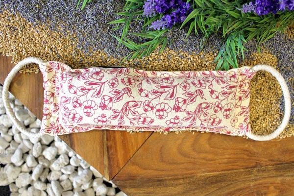 Natural Cotton Wheat Bag – Purple | Reusable Heat Pack for Comfort & Relaxation