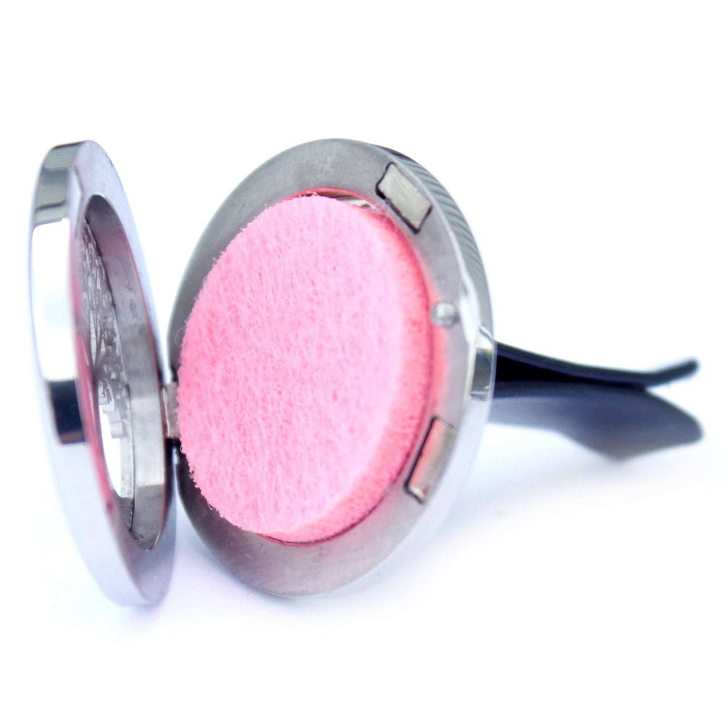 Car Diffuser Kit – Angel Wings Stainless Steel Vent Clip with Felt Pads for Aromatherapy Essential Oil