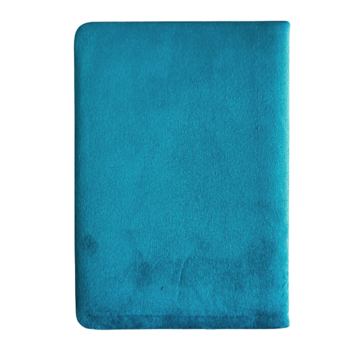 Light Blue Velvet Notebook – Embrace the Journey (80 Pages)