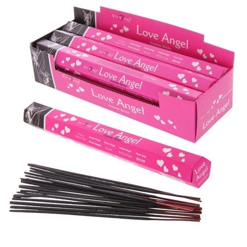 Love Incense Sticks | Angelic Fragrance for Relaxation, Calm & Romantic Atmosphere
