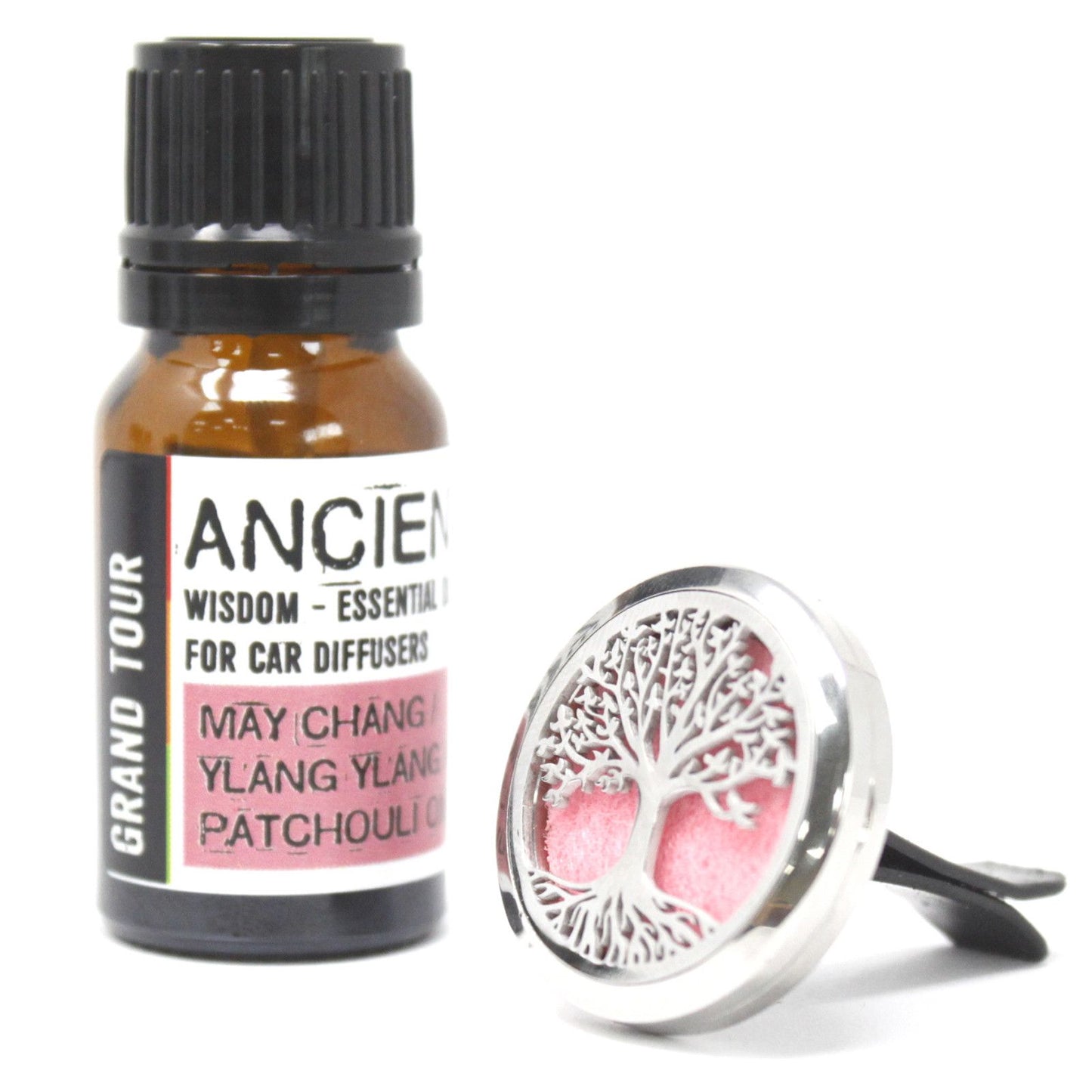 12 Aromatherapy Car Blend 10ml – Traffic Jam | Essential Oil Blend for Focus Calm Driving
