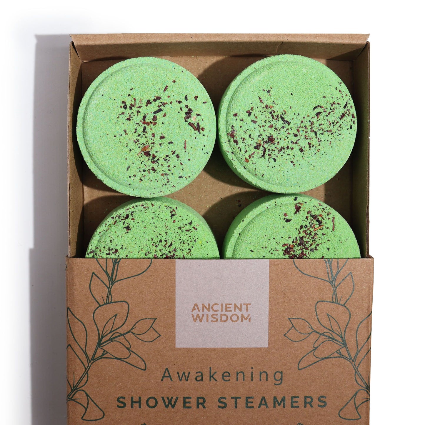 Zen Shower Steamers Gift Set (Awakening) | 4-Pack | Therapy Wellness Gift Set