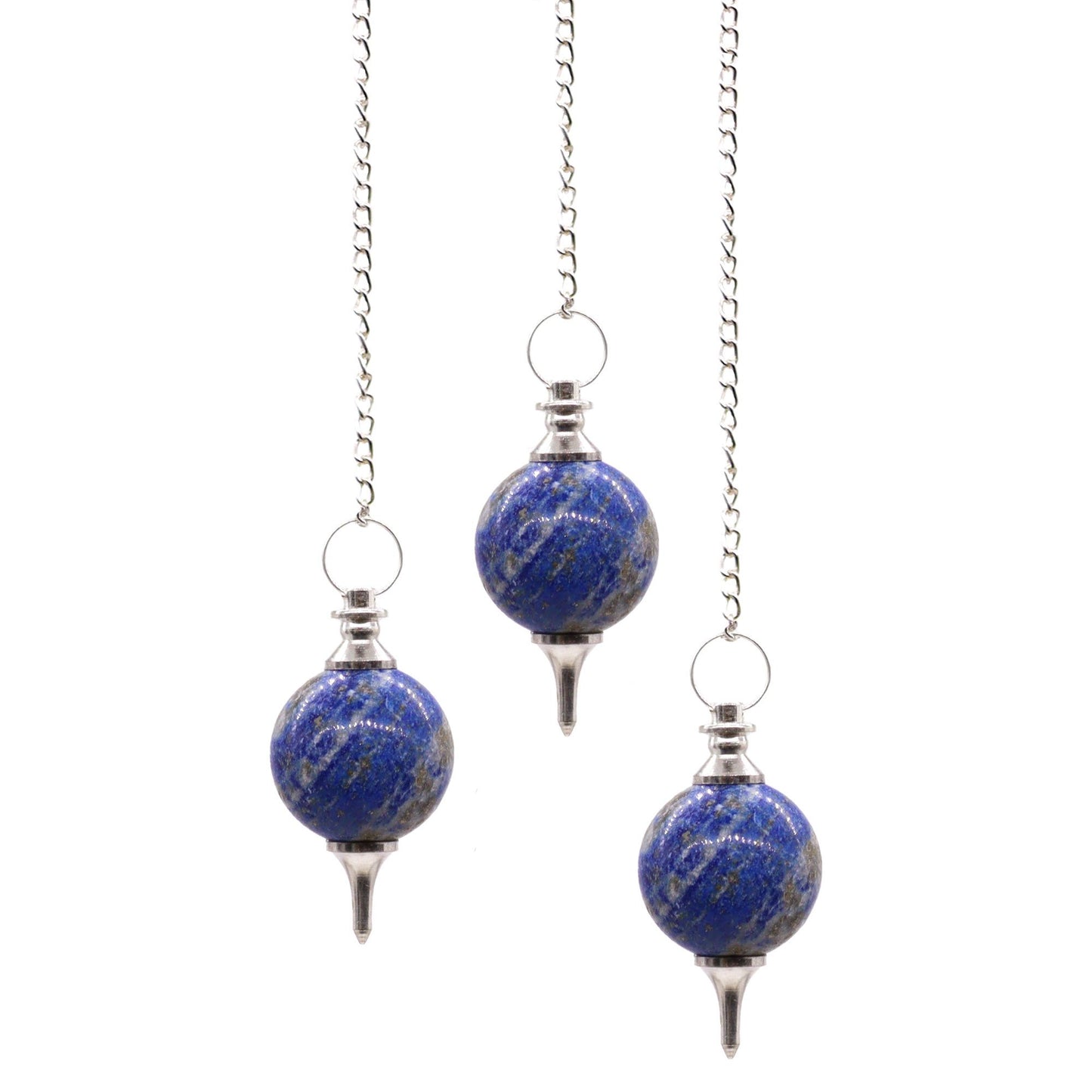 Sphere Pendulum – Lapis | Crystal Dowsing Tool for Reiki, Divination &amp; Energy Work