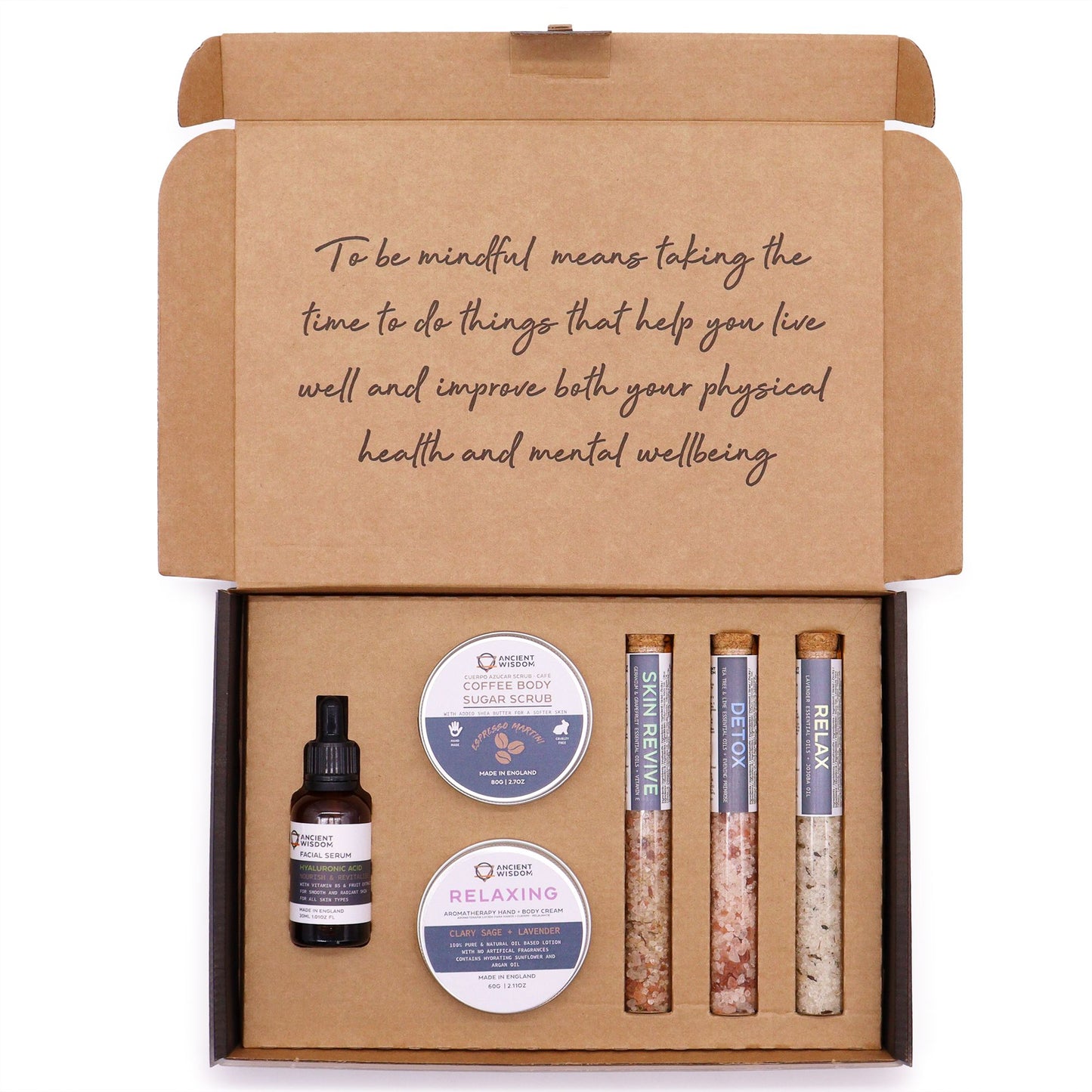 Mindful Moments Self-Care Kit | Luxury Pamper Gift for Relaxation, Hydration & Wellbeing